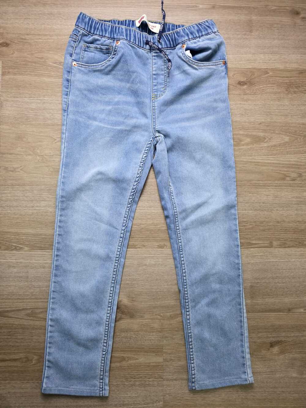 Levi's Pull On Skinny Knit Jeans Women's 16 Reg W28 L30 Light Wash